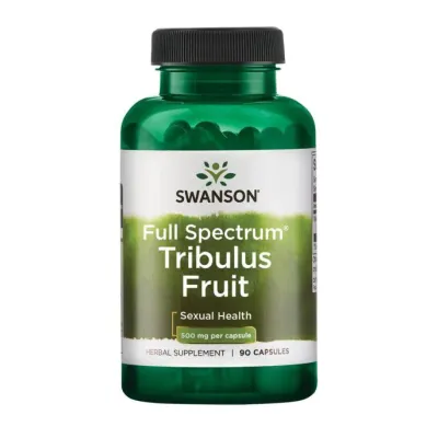 Трібулус, Tribulus Fruit 500mg - 90 cap