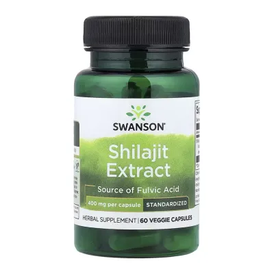 Экстракт мумие (Шиладжит), Shilajit Extract Standardized 400 mg - 60 vcaps