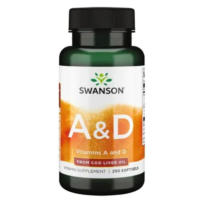 Комплекс витаминов A и D, Vitamin A D - 250 Sgels Per Bottle