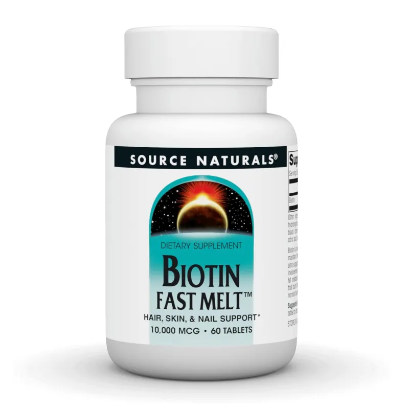 Біотин, Biotin Fast Melt 10000 mcg - 60 tabs