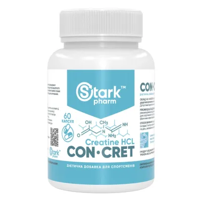 Креатин гідрохлорид, Con-Cret 750mg - 60caps
