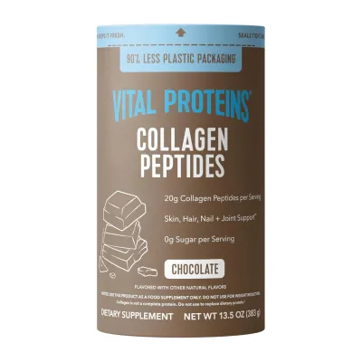 Колаген Vital Proteins (Peptides) — 383 г, шоколад, для суглобів і шкіри
