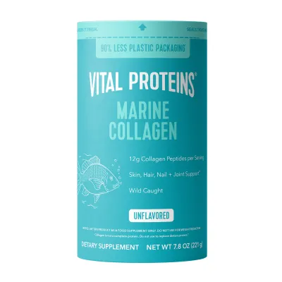 Колаген Vital Proteins (Marine) — 221 г, без смаку, для суглобів і шкіри