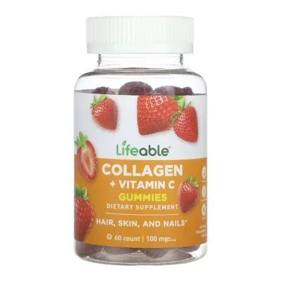 Колаген Lifeable (+ Adult) — 60 gummies, для суглобів і шкіри