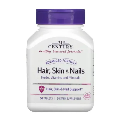 Волосся, шкіра і нігті, Hair, Skin & Nails - 50 tabs