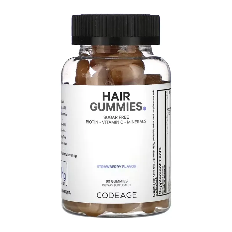 Витамины для волос, Hair Gummies - 60 gummies