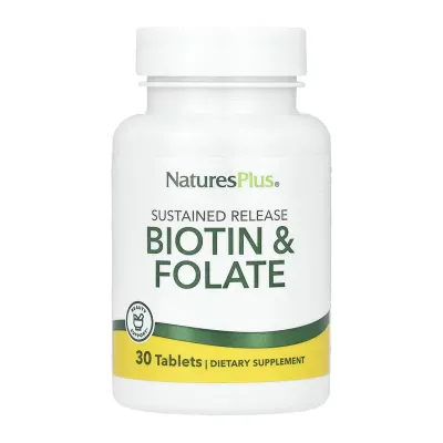 Біотин та Фолат,Biotin & Folate - 30 tabs