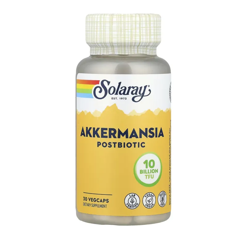 Постбиотик Аккермансия, Akkermansia Postbiotic - 30 vcaps