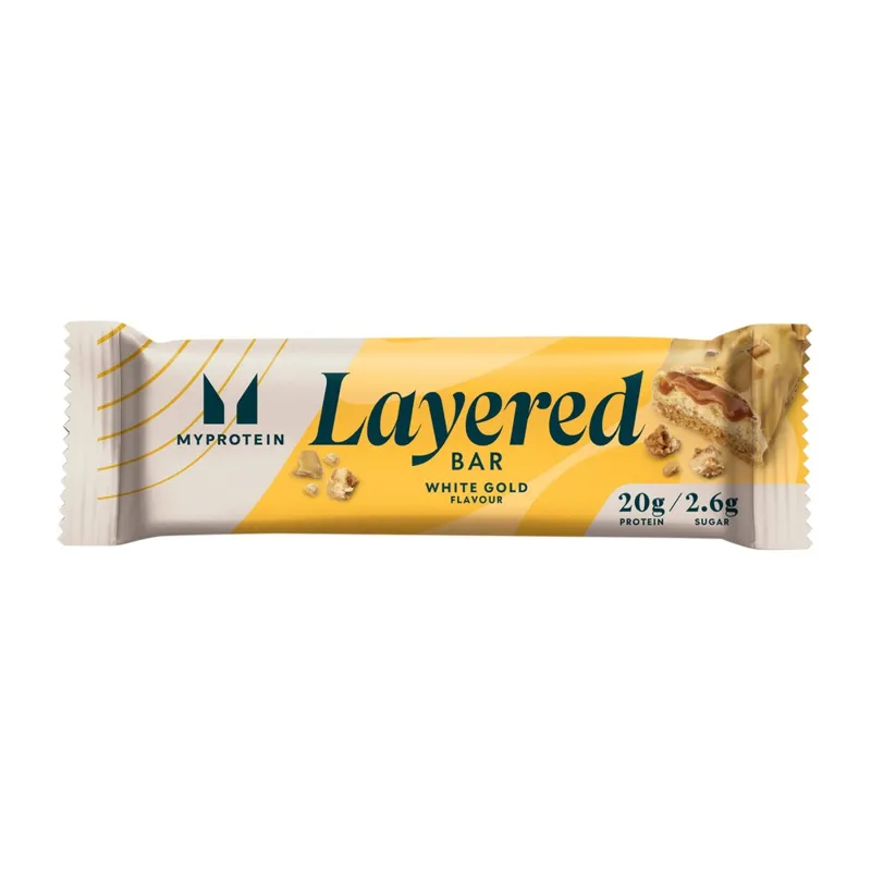 Протеїновий батончик Myprotein (Layered Bar) — 60 г, white gold