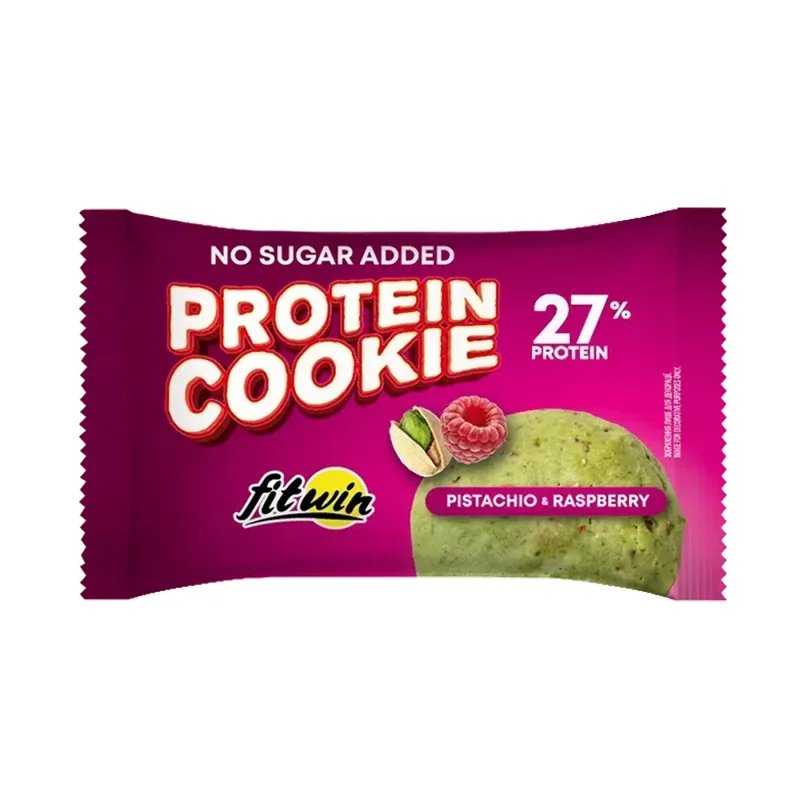 Протеїнове печиво, Protein Cookie 27% - 10x40g Pistachio Raspberry