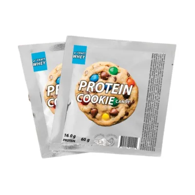 Протеїнове печиво Craft Whey (Cookie) — 60 г, candy