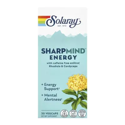 Ноотропный комплекс, SharpMind Nootropics Energy - 30 vcaps