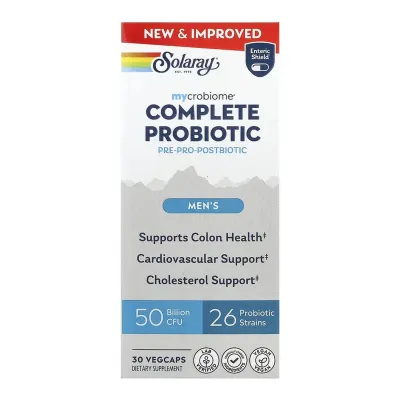 Пробіотичний комплекс, Complete Probiotic Men's - 30 vcaps