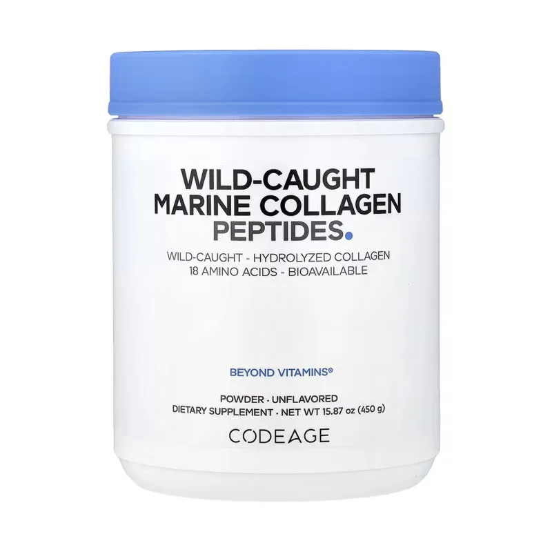 Морской коллаген, Wild Caught Marine Collagen Powder - 450g