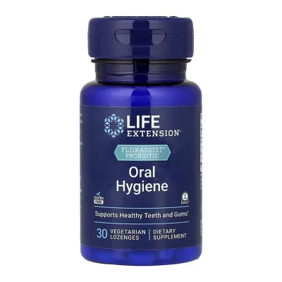 Пробиотик, FLORASSIST® Probiotic Oral Hygiene - 30 vegetarian lozenges