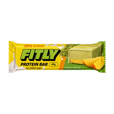 Протеиновые батончики, Protein Bar - 12x45g Mango Matcha