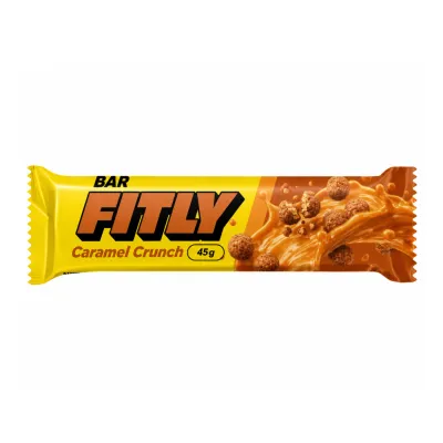Фітнес батончики, Bar - 12x45g Caramel Crunch