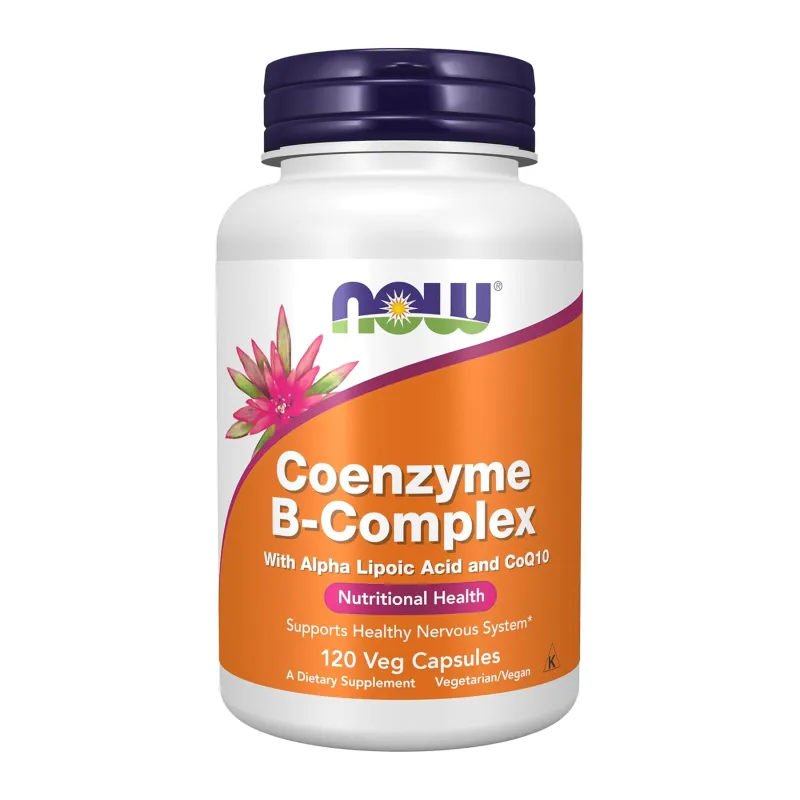 Витаминный комплекс, Coenzyme B-Complex With Alpha Lipoic Acid and CoQ10 - 120 vcaps