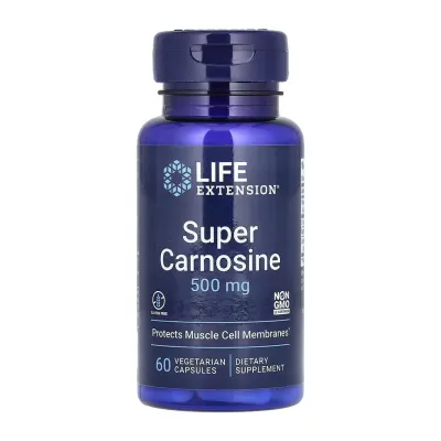 Супер Карносин Life Extension (Super Carnosine) – 60 вегетарианских капсул. (До 06.26)