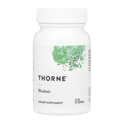 Родіола рожева адаптоген Thorne (Rhodiola) — 60 капсул (До 12.26)