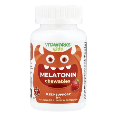 Мелатонин для детей жевательный Lifeable (VitaWorks Kids Melatonin) - 120 жевательных таблеток (До 01.27)