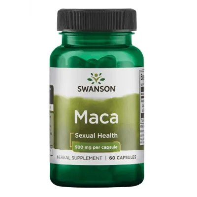 Перуанская мака энергетический тоник Swanson (Maca) – 60 капсул (До 01.27)