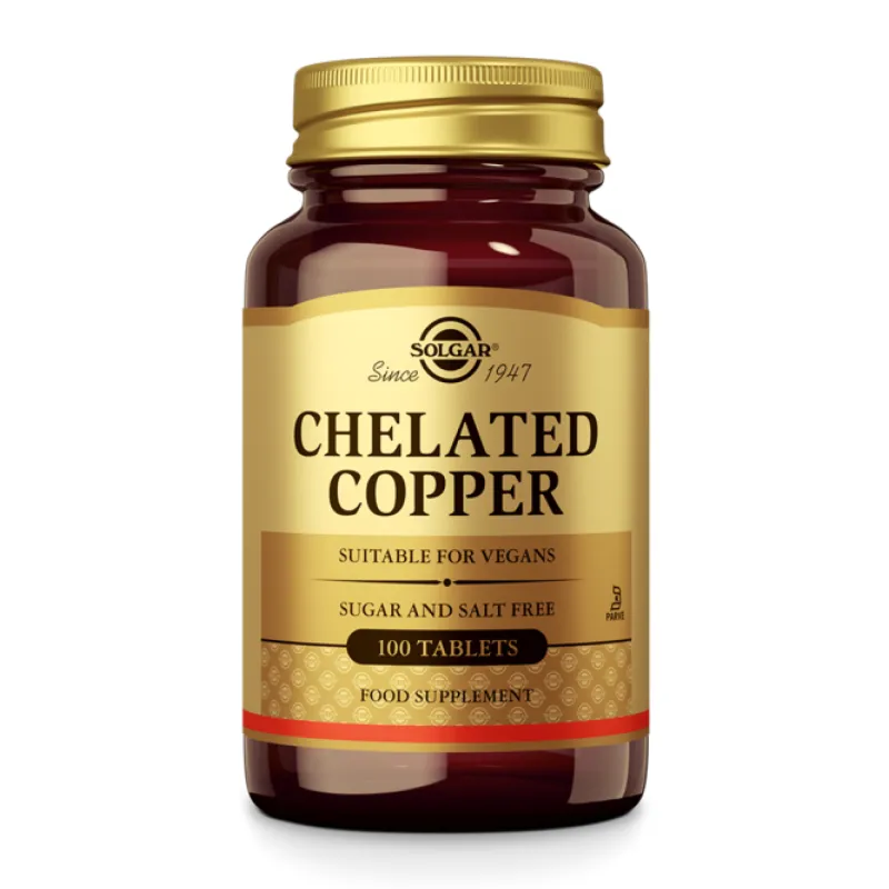 Диглицинат, Chelated Copper - 100 tabs