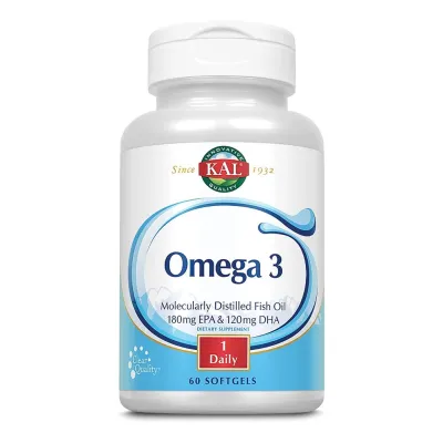 Омега-3, Omega 3 1000mg - 60 softgels