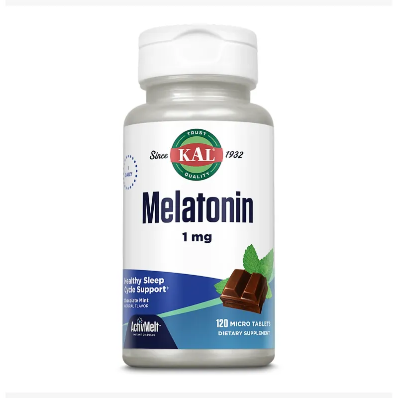 Мелатонін, KAL Melatonin 1 mg - 120 micro tabs