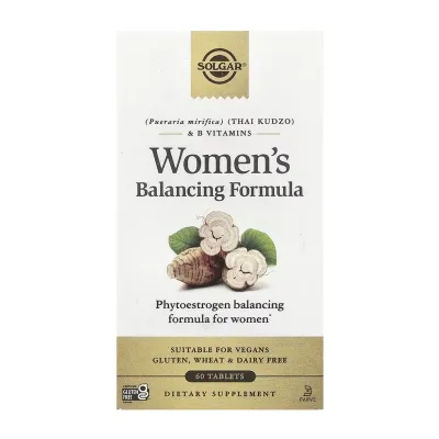 Растительный комплекс, Solgar Women's Balancing Formula - 60 tabs