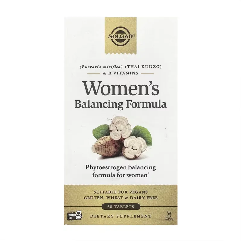 Растительный комплекс, Solgar Women's Balancing Formula - 60 tabs
