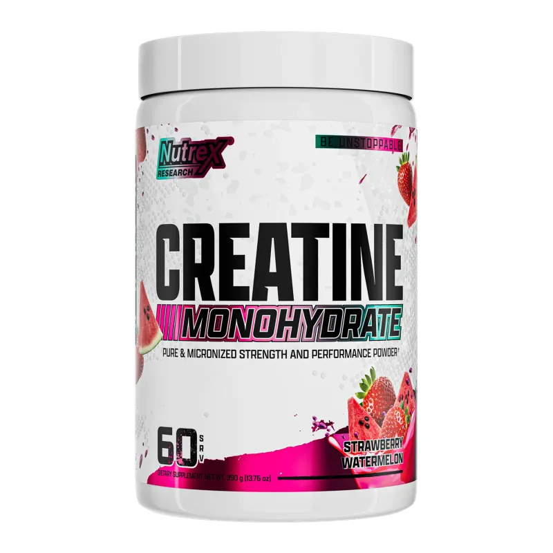Креатин Моногідрат, Creatine Monohydrate - 390g Strawberry Watermelon