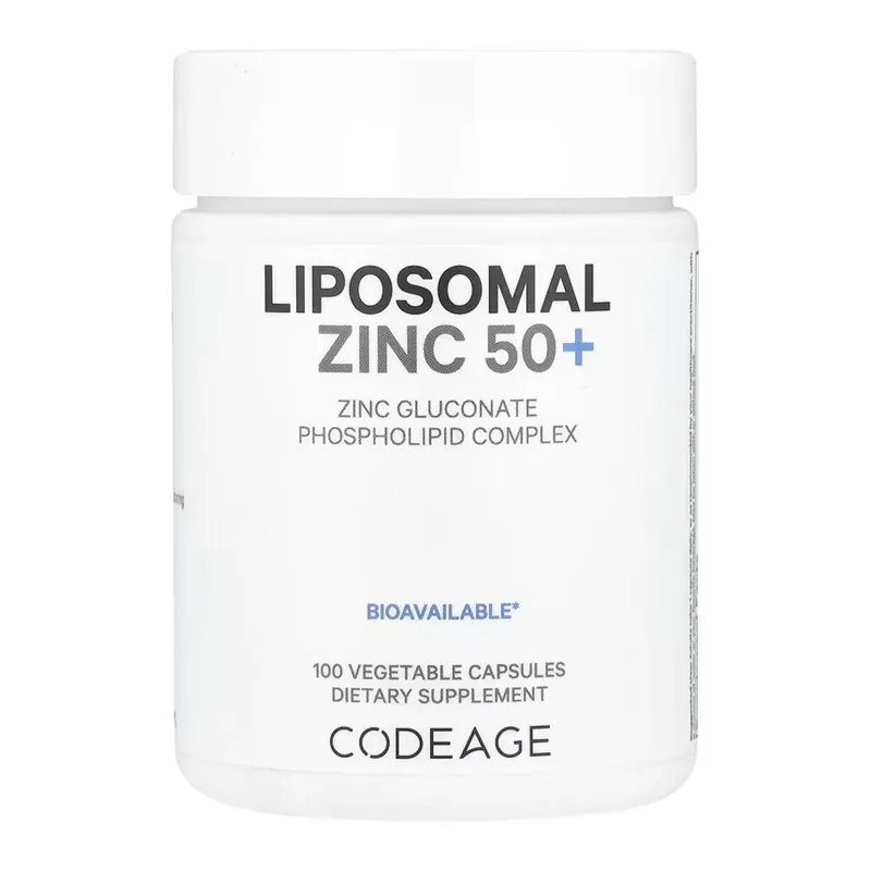 Ліпосомальний цинк, Liposomal Zinc - 100 vcaps