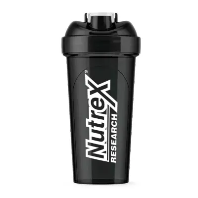 Шейкер, Logo Shaker - 740 ml Black/White (Plastic)