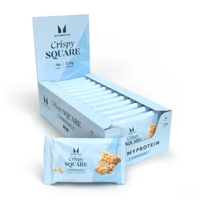 Клетчатка Crispy Square – 12×30 г, Marshmallow для пищеварения (До 10.26)