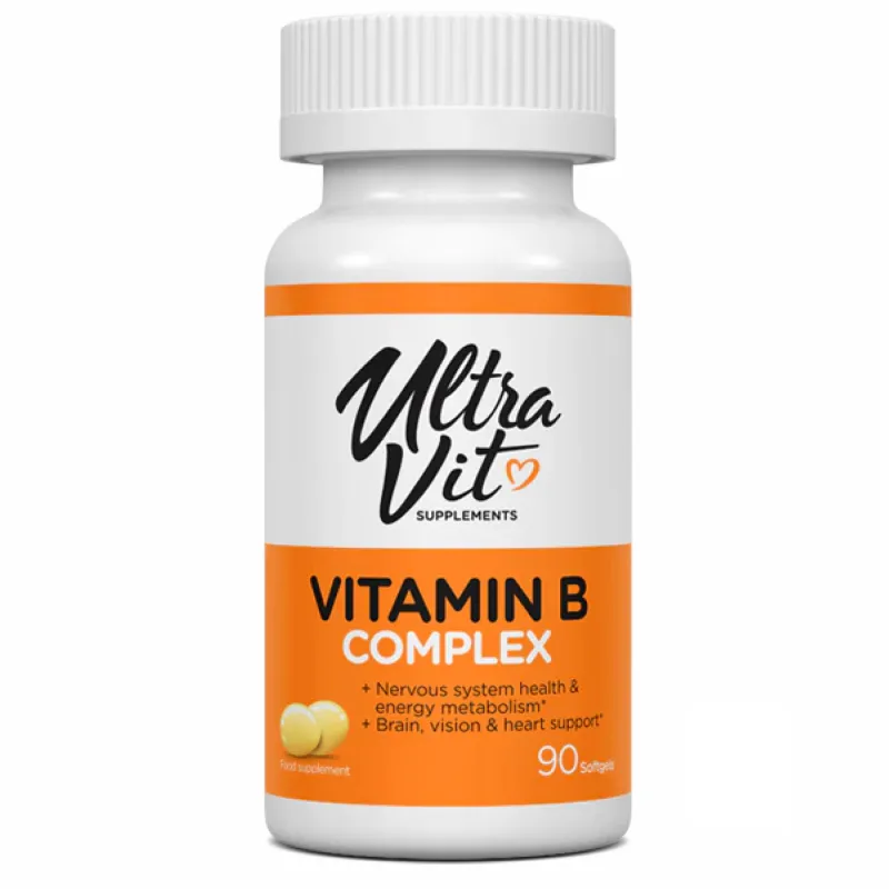 Витамин В комплекс, Vitamin B complex - 90 softgels (До 02.27)