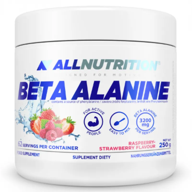 Бета-аланін Allnutrition (Beta Alanine) — 250 г, кола, для сили та тренувань