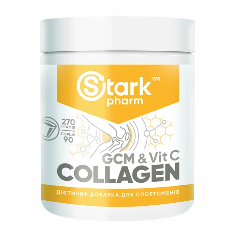 Комплекс для суставов и связок, Glucosamine Chondroitin Collagen MSM + Vitamin C - 270g