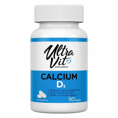 Кальций и Витамин Д3, Calcium Vitamin D3 - 90 tabs