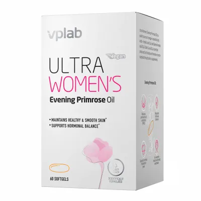 Масло вечірньої примули, Ultra Women's Evening Primrose oil - 60 softgels