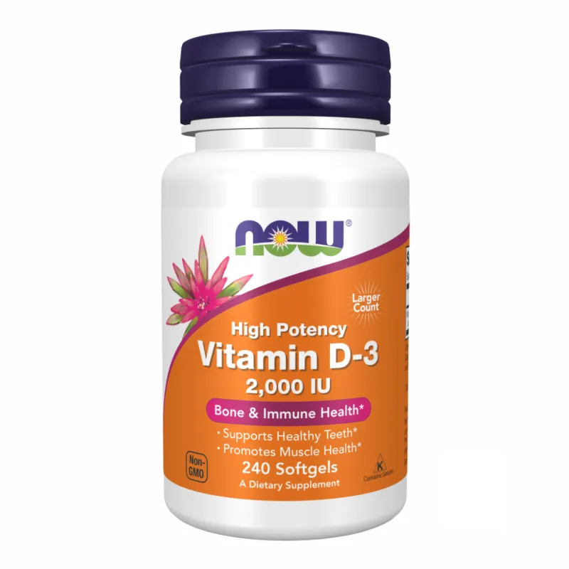 Вітамін Д-3, VIT D-3 2000 IU - 240 sgels
