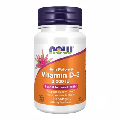 Вітамін Д-3, VIT D-3 2000IU - 120 sgels