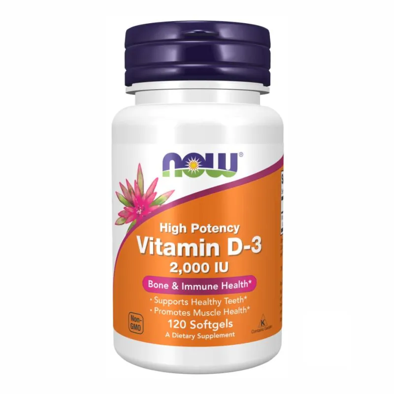 Витамин Д-3, VIT D-3 2000IU - 120 sgels