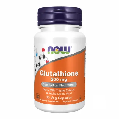 Глутатіон, GLUTATHIONE 500mg - 30 vcaps