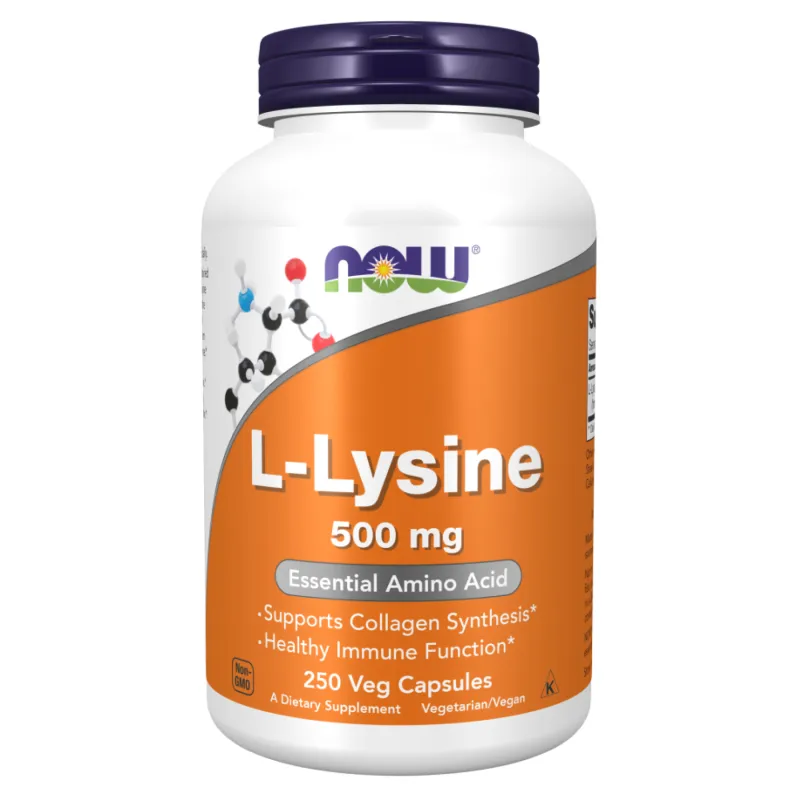 Л-лізин, Lysine 500mg - 250 vcaps