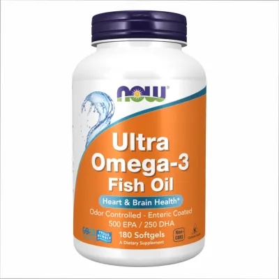 Ультра Омега-3, Ultra Omega-3 Fish Oil - 180 Softgels