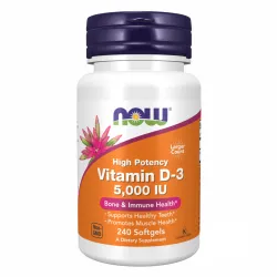 Вітамін Д-3, VIT D-3 5000 IU - 240 sgels