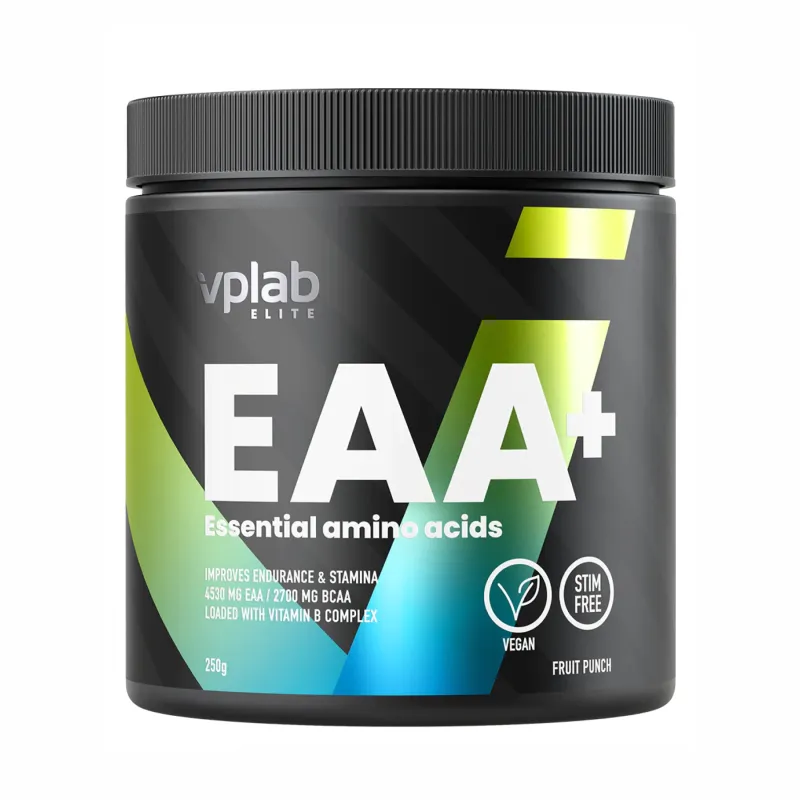 Незаменимые аминокислоты, EAA Plus - 250g Fruit Punch