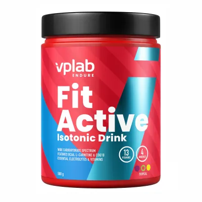 Изотонический напиток, FitActive Isotonic Drink - 500g Tropical Fruit