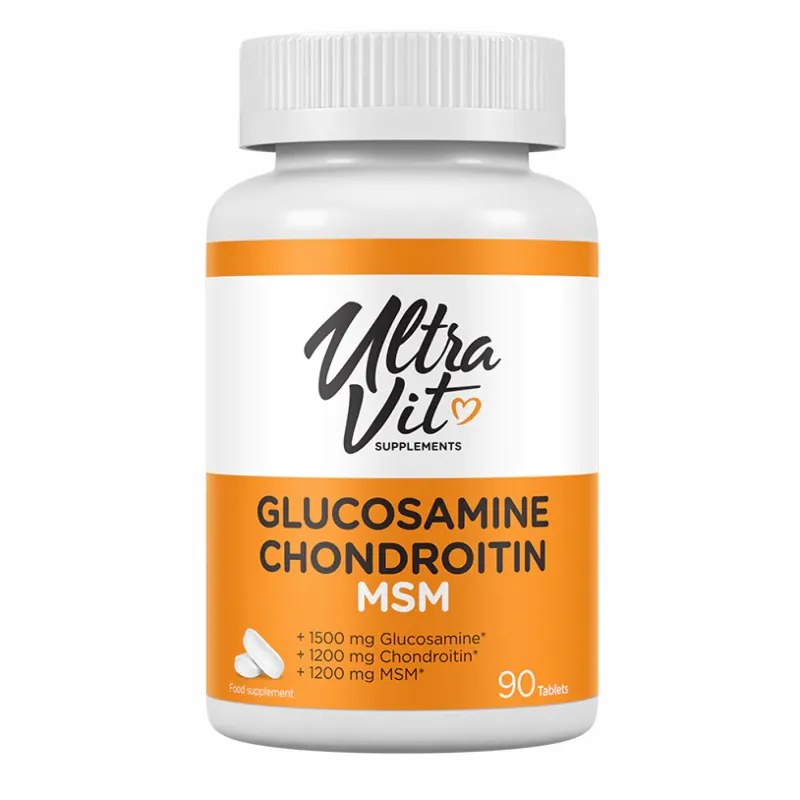 Глюкозамин Хондроитин МСМ, Glucosamine Chondroitin MSM - 90 tabs